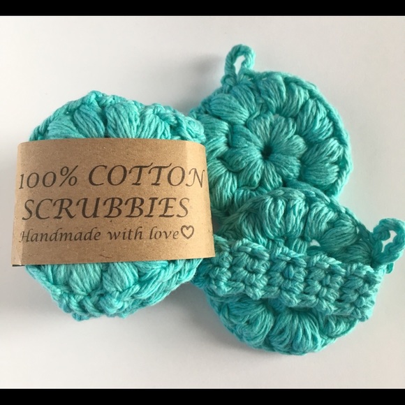 100% Cotton Reusable Face Scrubbies - Picture 2 of 2